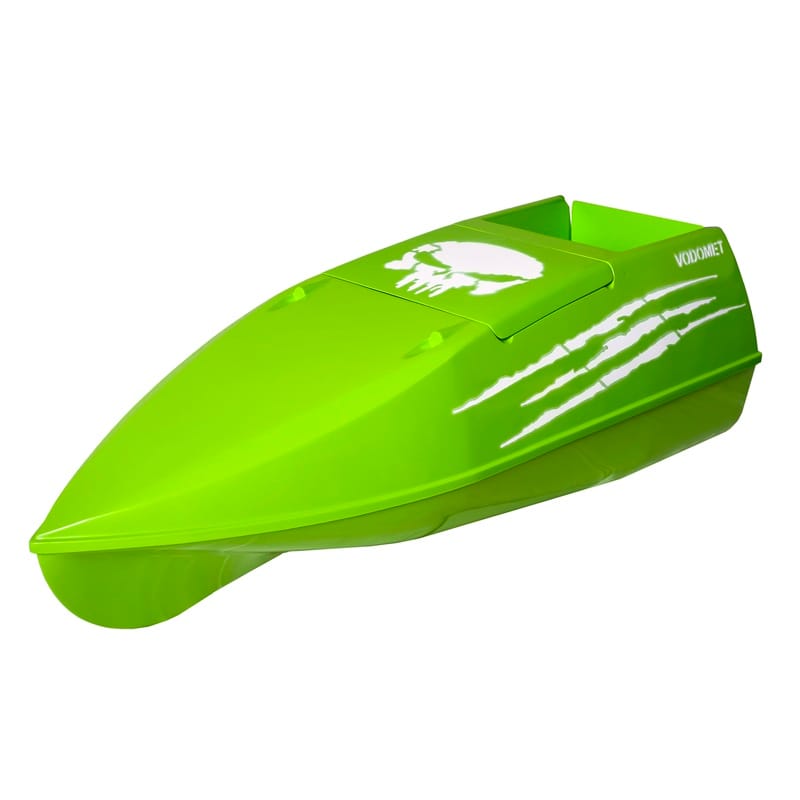 Корпус карпового кораблика Pirate 36 с водометом и двигателем (green)